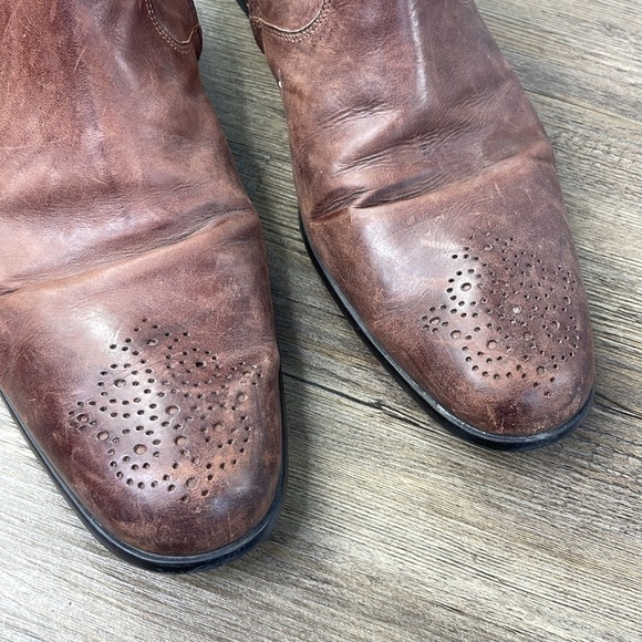 Jean-Baptiste Rautureau Mens Boots, Made in Italy, Leather, size Euro 42, US 8.5 - Picture 6 of 11